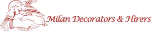 Milan Decorators & Hirers Logo
